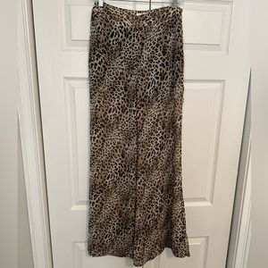 Chiffon leopard  pants